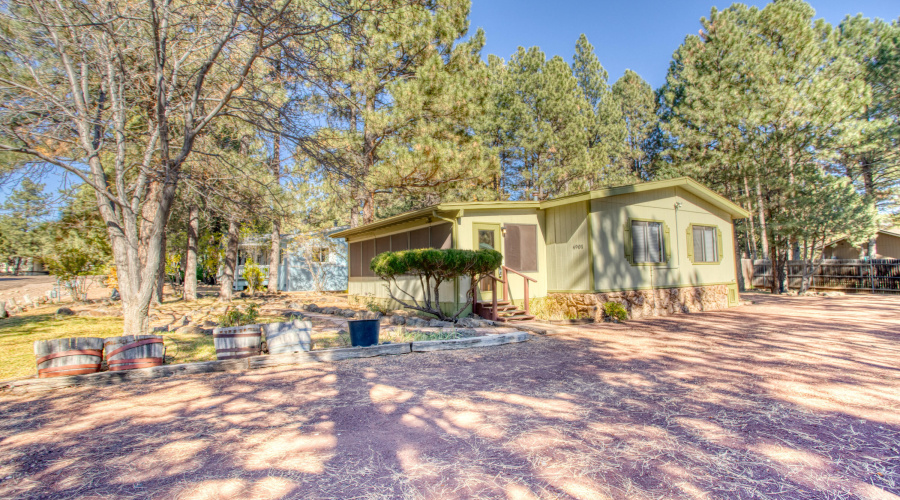 Front and Side View Looking Northeast