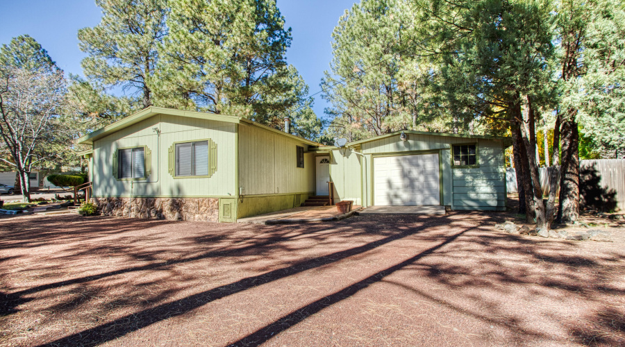 Exterior Side View Facing North