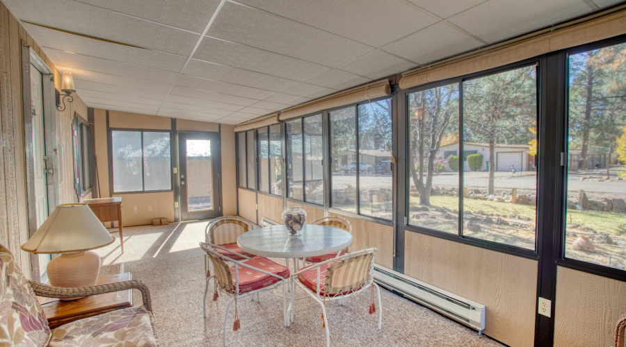 Fully-enclosed and Heated Front Deck 2