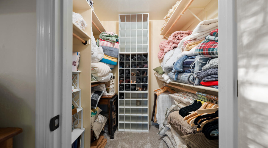 CB guest bedroom walk in closet