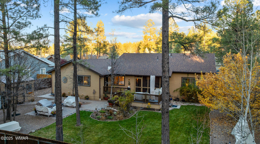 CB elevated rear view