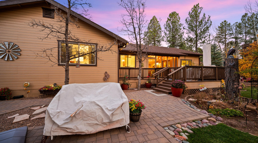 CB patio view to deck