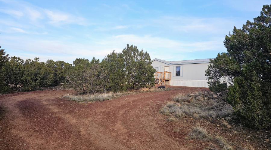 wrap around road entry