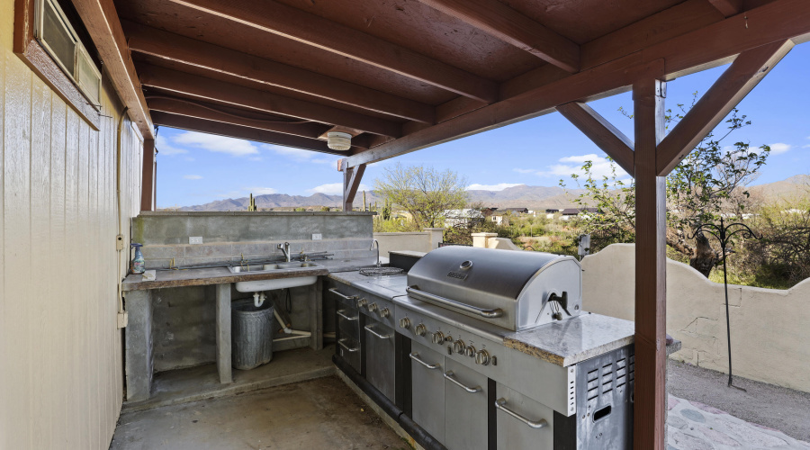 East Side Exterior Kitchen