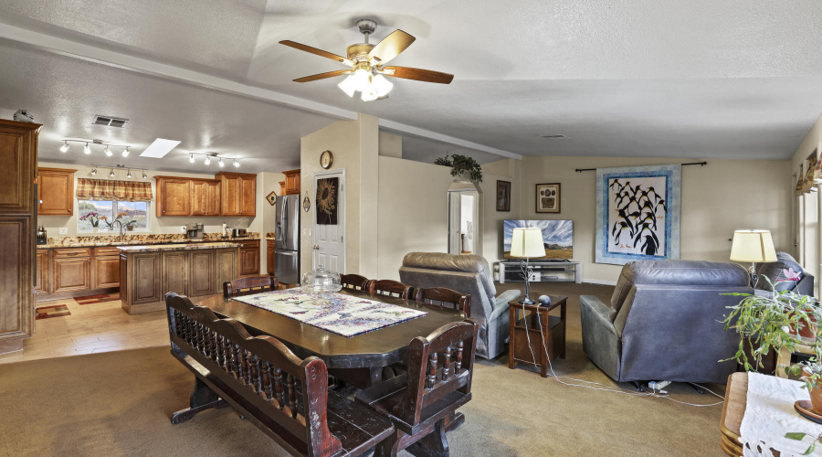 Dining & Kitchen & Living Room