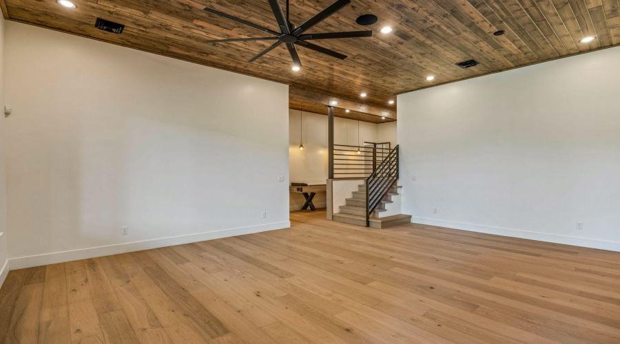 Lower Level Living toward stairs