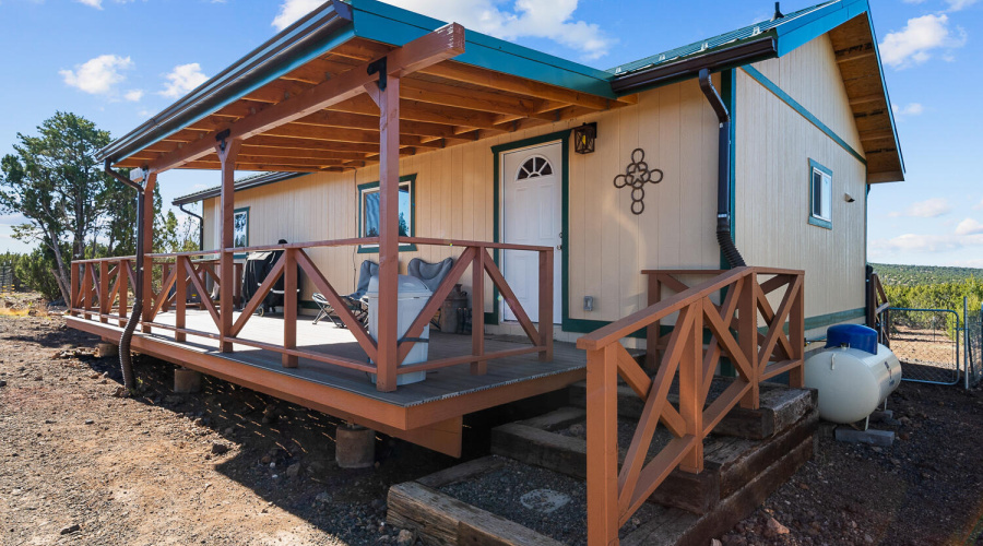 Front of Home in Concho on 10+ Acres