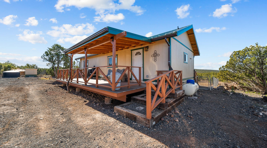Front of Home in Concho on 10+ Acres