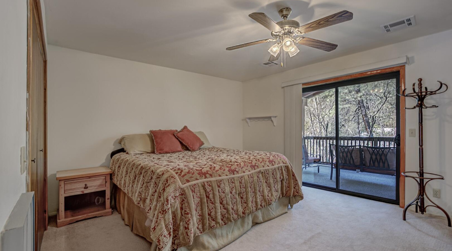 main room with creek view