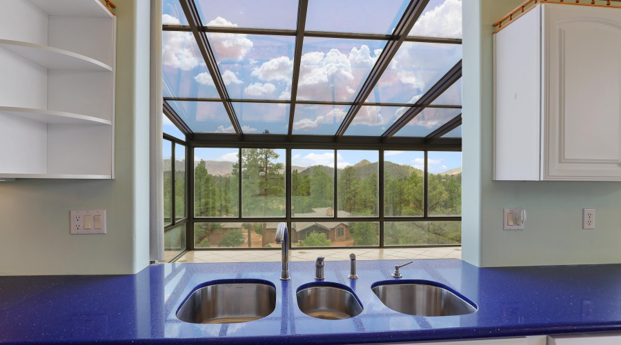 Kitchen Sink-Herb window