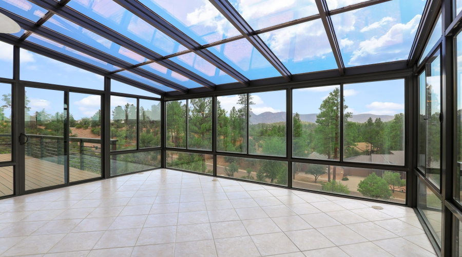Glass Deck with Views