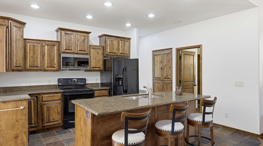 Breakfast Bar in Kitchen