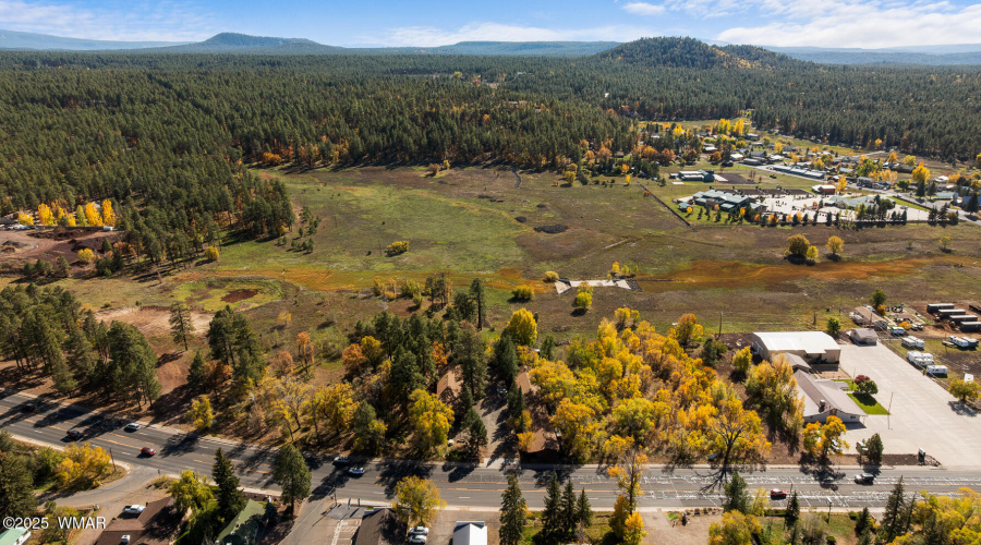Aerial View of Property View South
