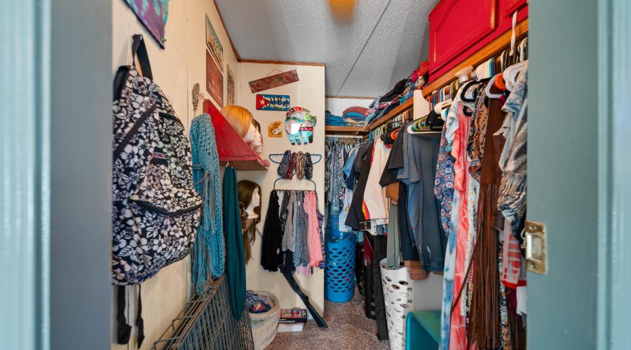 Primary Walk In Closet