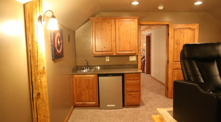 Theater Room Bar Area