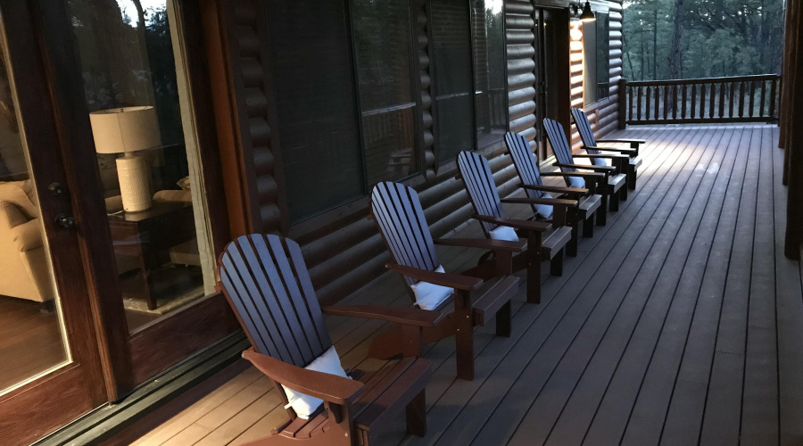 Back Porch in the evening