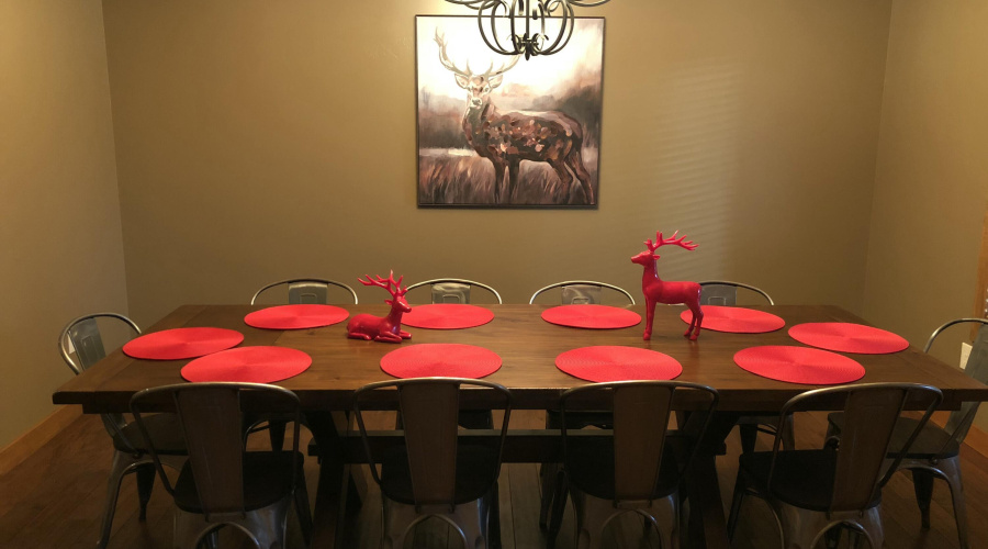 Christmas at the cabin