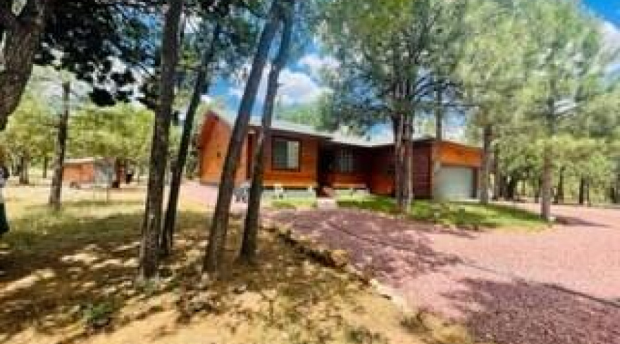 front left grass area