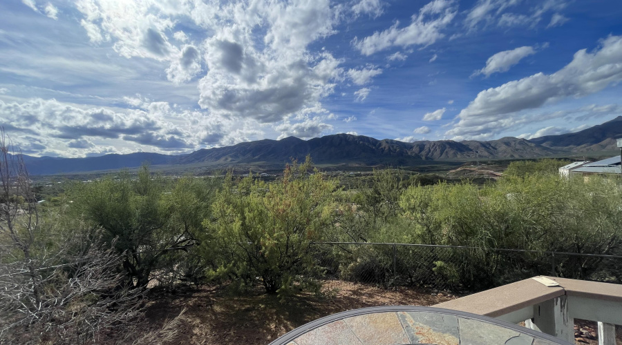 View from deck   New bridge on right