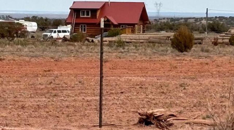 neighbor across street far back not on r