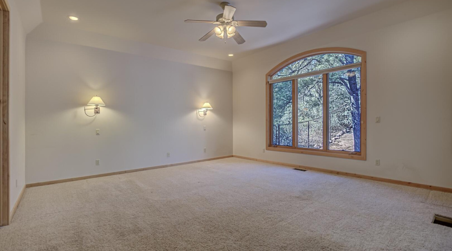 master bdrm with access to back yard