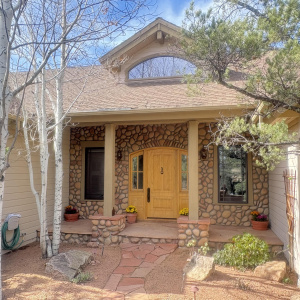 Rim Ranch front porch