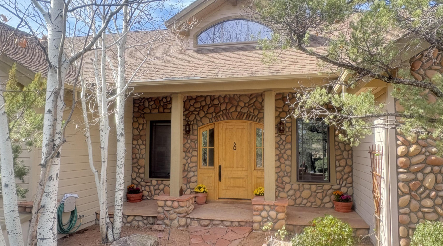 Rim Ranch front porch