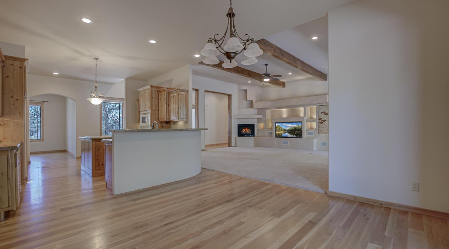 Dining  looking into kitchen/great room