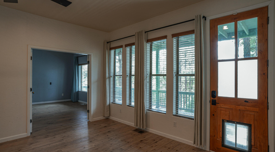 looking towards bed 3