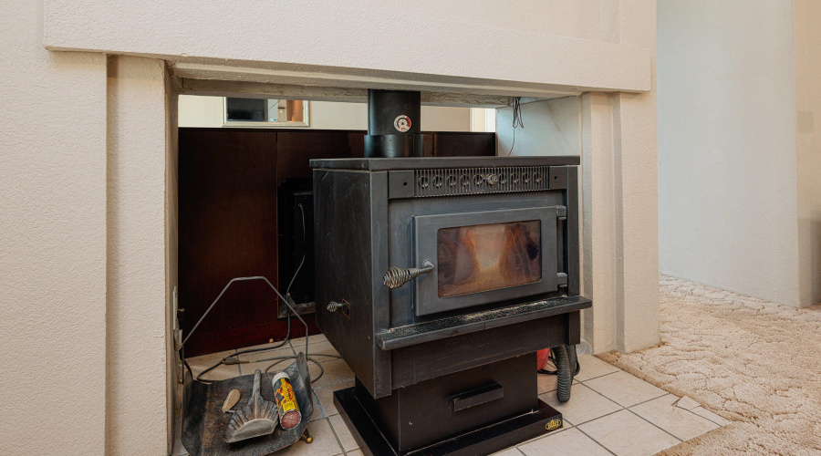 Fireplace In family room
