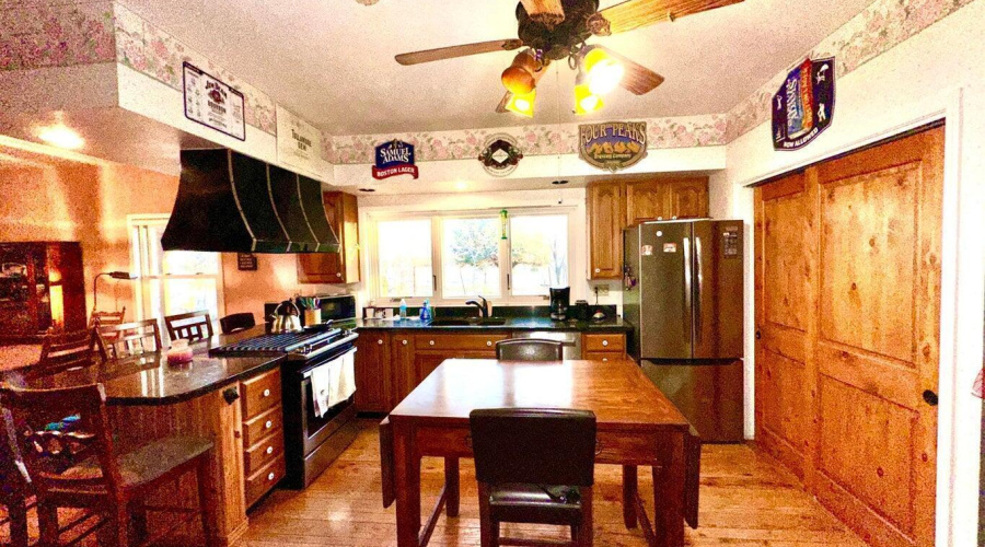 Large pantry on the right