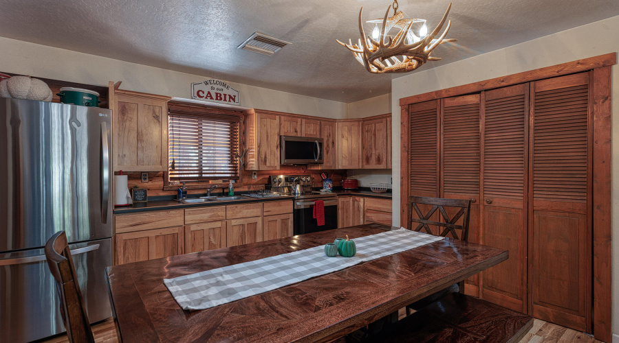 Open Concept Kitchen and Dining