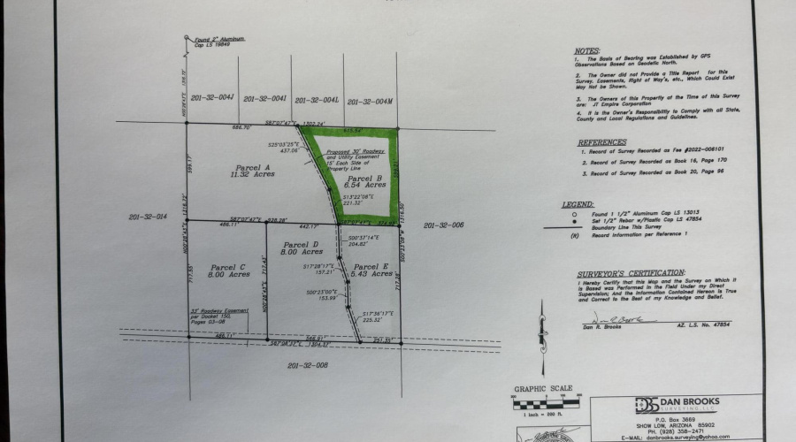 201-32-006 B, 6.54 AC