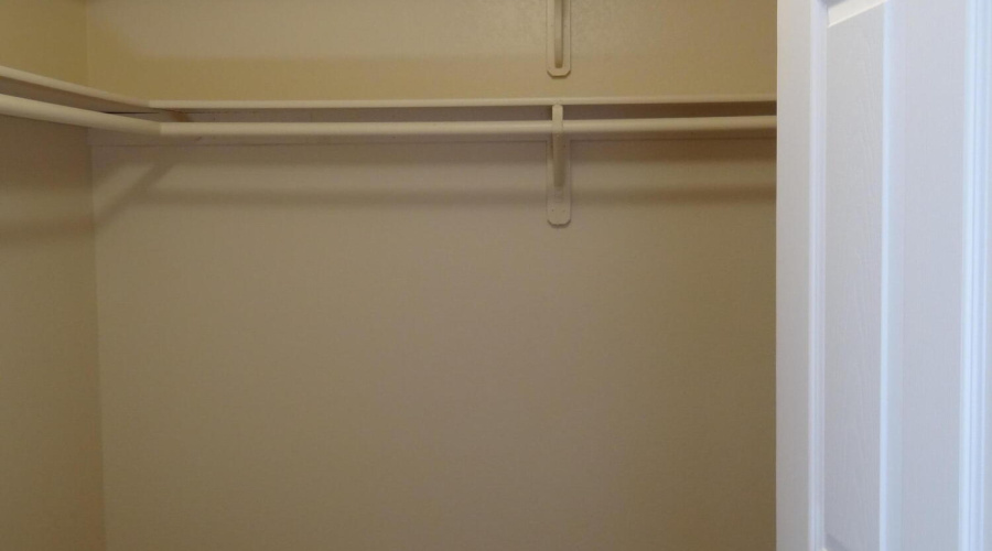 Master closet