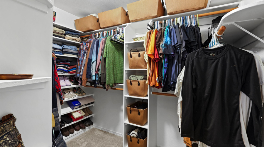 Master Walk-In Closet