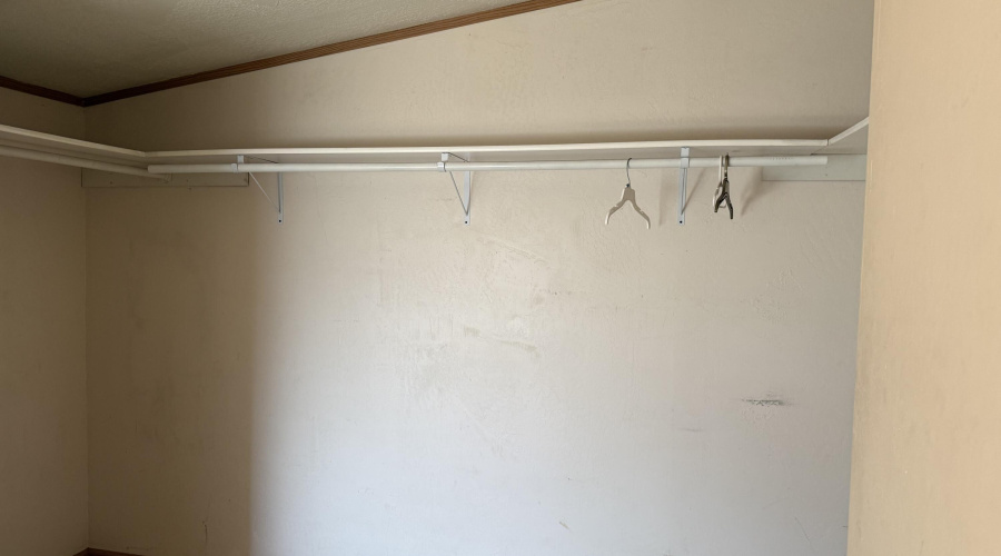 Primary bedroom closet