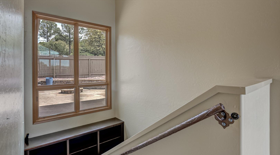 Stairs to lower level