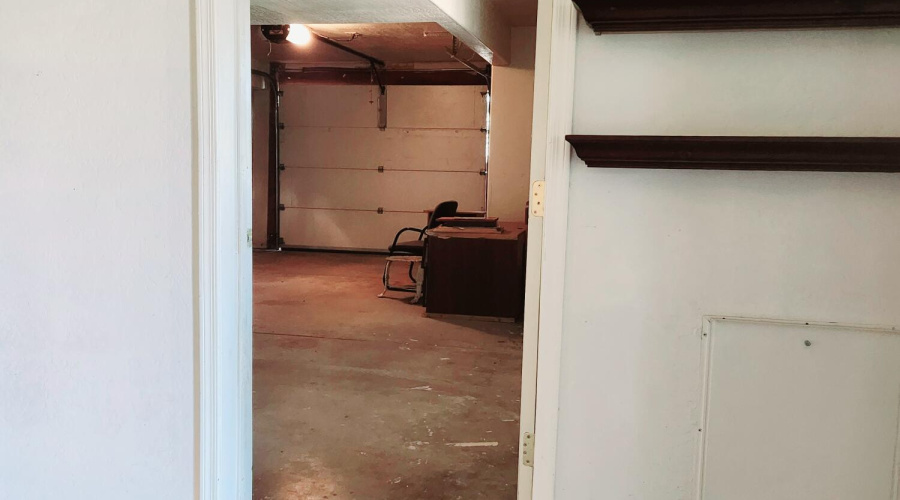 Garage access from basement