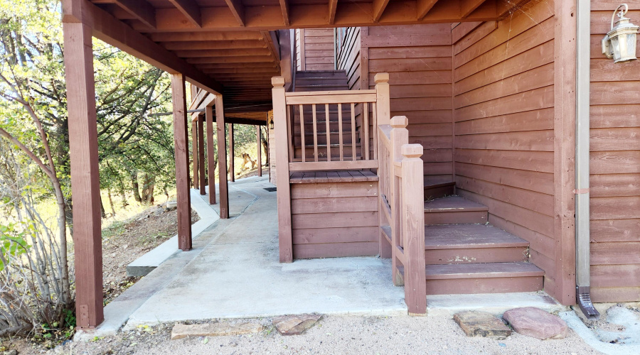 Stairs to first floor