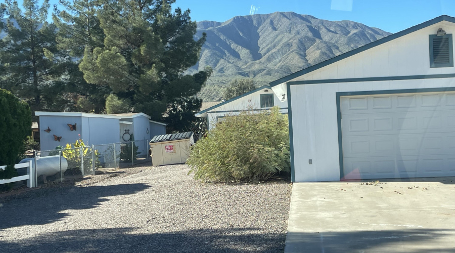 south line by rear detached garage