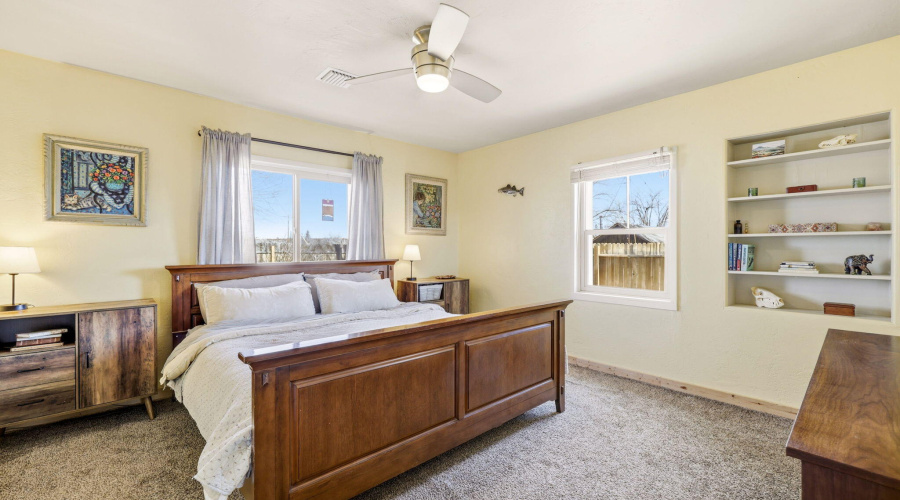 Master Bdrm & window