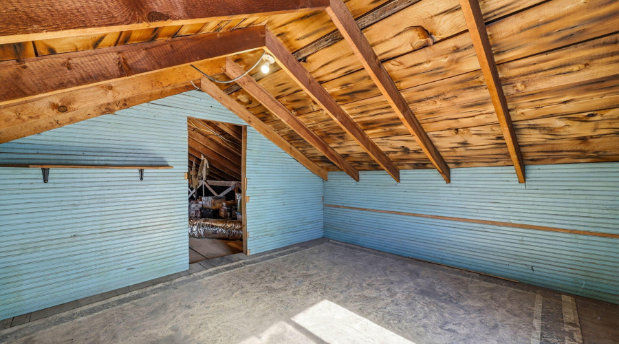 Bonus room to storage