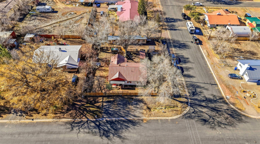 Aerial of Zuni & Apache