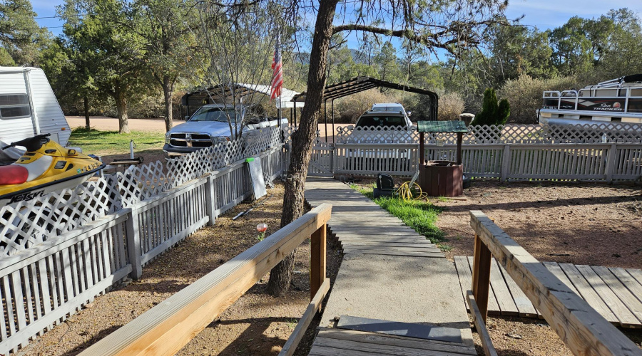 PATHWAY FROM FRONT DOOR
