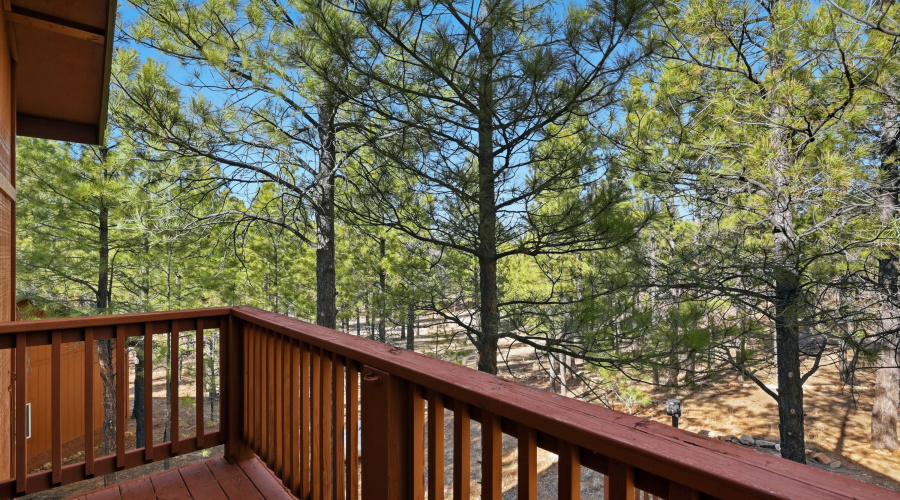 Balcony off master bdrm