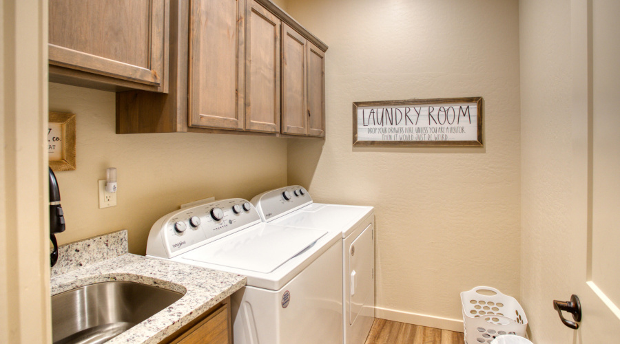 Spacious Laundry Room with Sink