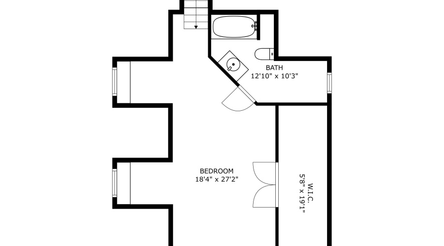 Separate Quarters w/dimensions