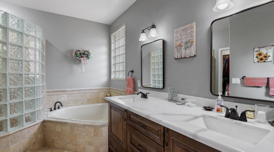 Updated Primary Bath