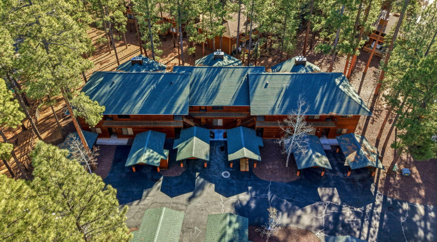 Aerial View of Townhome