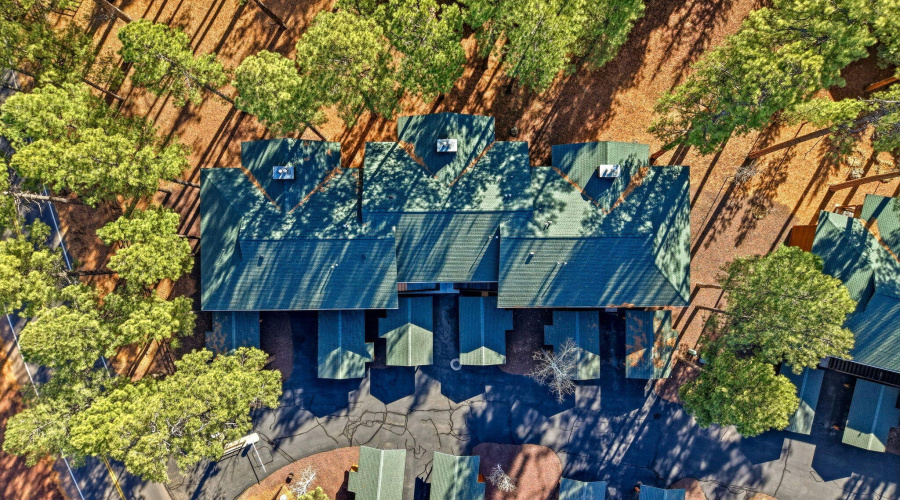 Roofline of Townhome